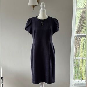 Calvin Klein Navy Midi Dress